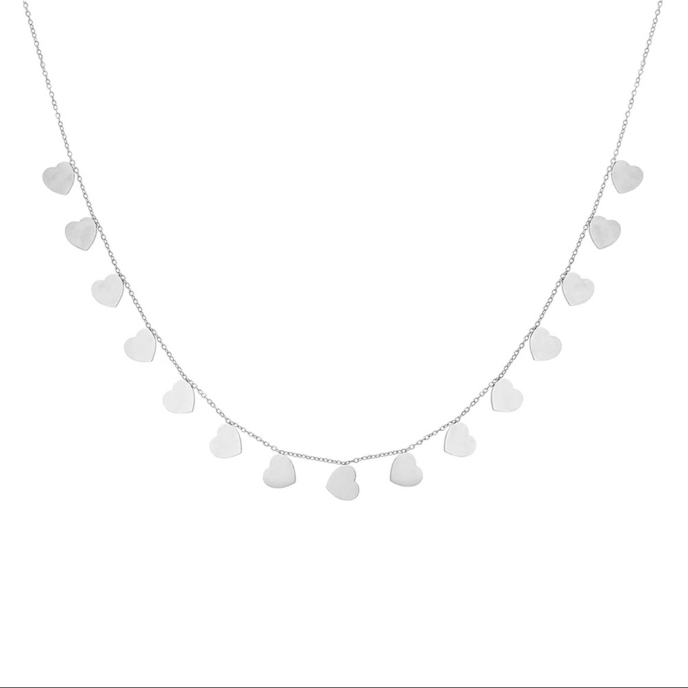Dangling Hearts Necklace